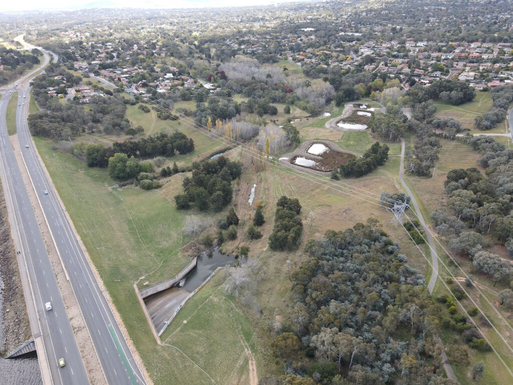 Lake Ginninderra Spillway