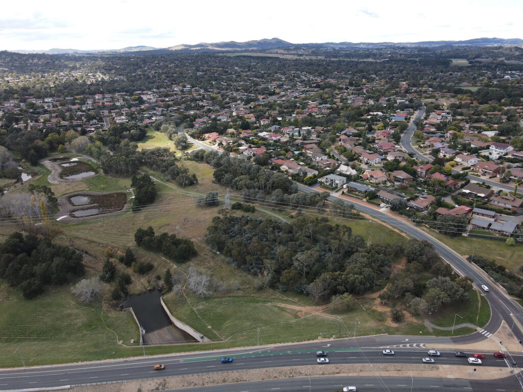 Lake Ginninderra Spillway