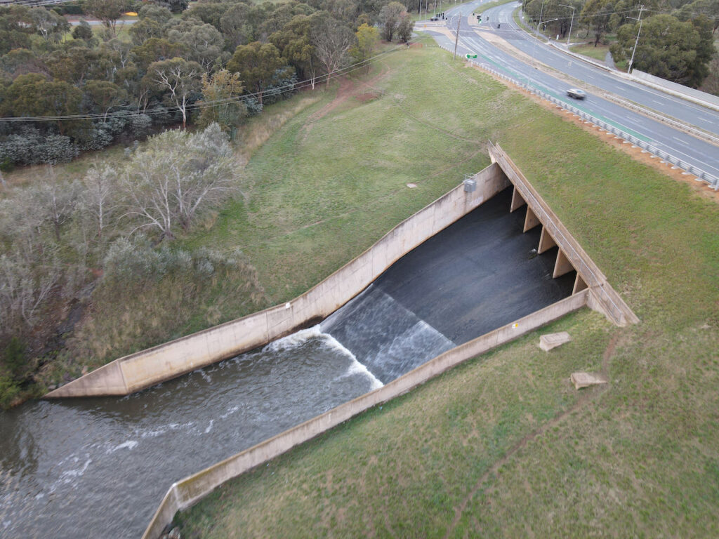 Lake Ginninderra Spillway