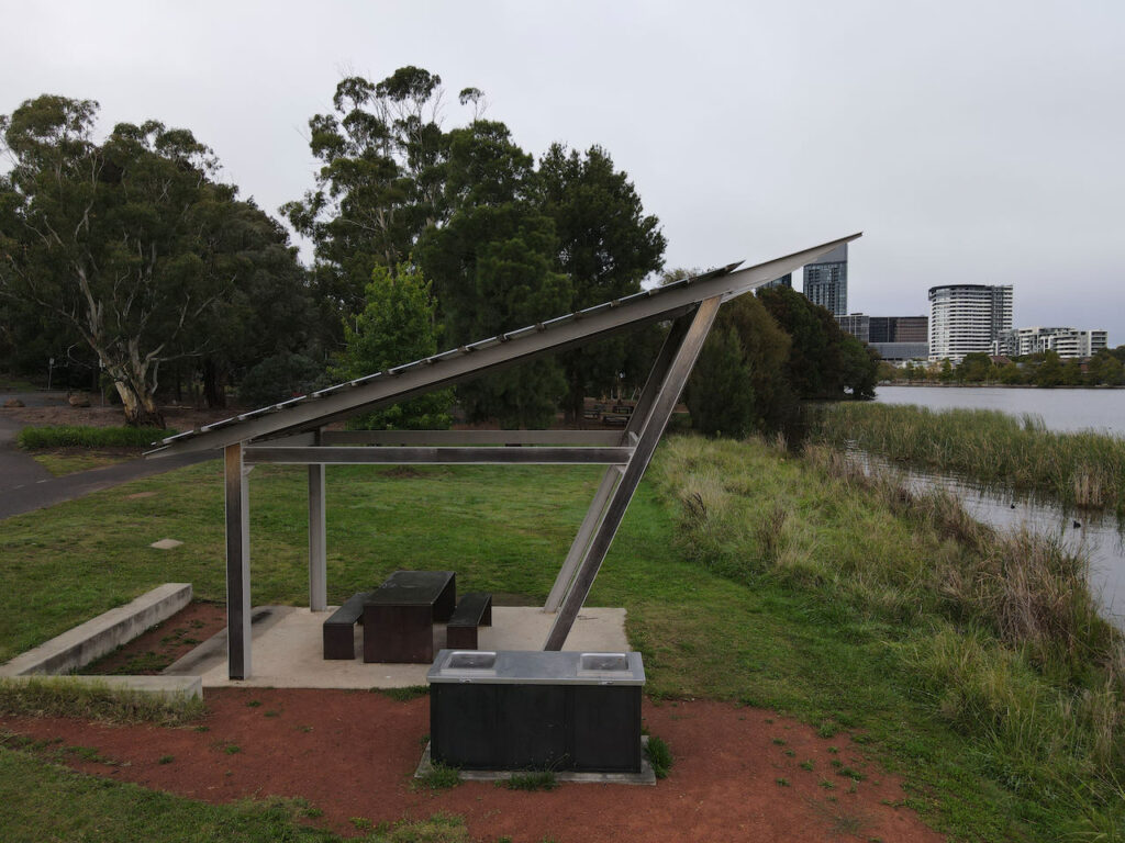 Eastern Foreshore of Lake Ginninderra